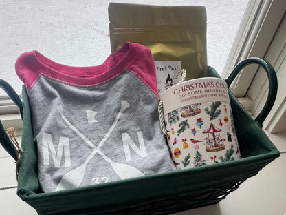 ✨ Kids Holiday Cheer Bundle — Cozy Tee + Craft Pack + Holiday Cocoa ✨